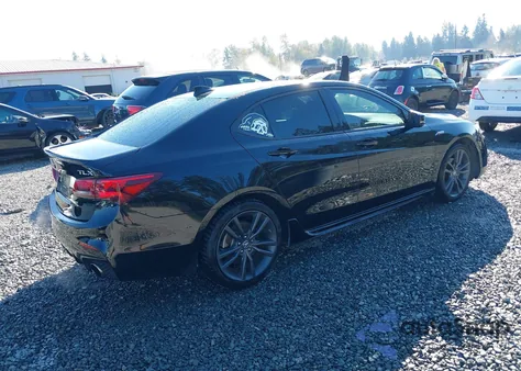2018 Acura Tlx Tech A-Spec Pkgs from USA, damaged, VIN 19UUB2F68JA004135